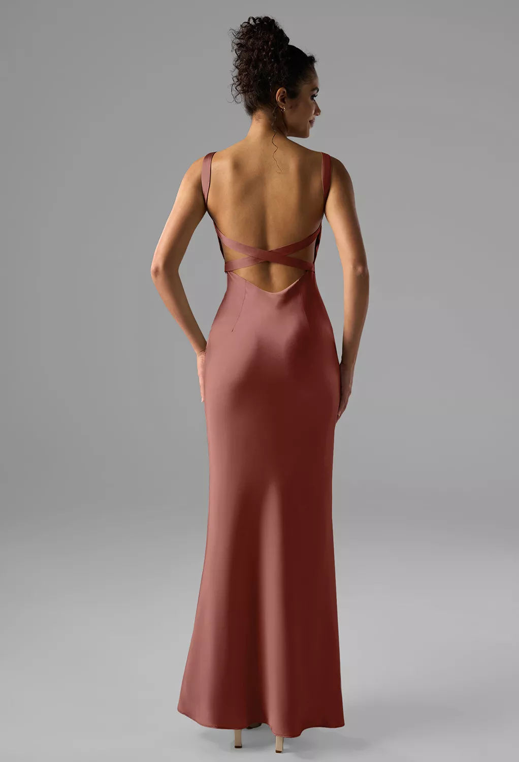 AW Armaan Desert Rose  Cocktail Wedding Guest Dresses